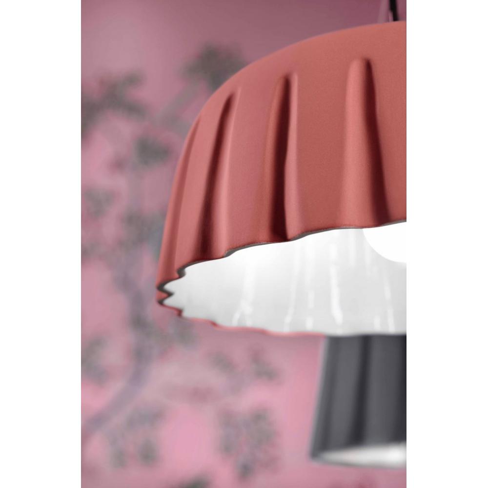 rozsaszin matt keramia minimal modern mennyezeti lampa mediterran fodros nagymeretu ferroluce vilagitas lampak nappali konyha haloszoba etkezo lakberendezes formavivendi fodros handmade kezzel keszitett design.jpg